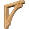 Ekena Millwork Legacy Craftsman Rough Sawn Bracket w/ Offset Brace, Western Red Cedar, 6"W x 36"D x 36"H BKT0604X36X36LEC04RWR - alternate 1